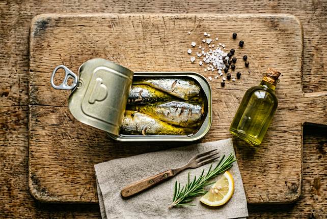 Κονσέρβα σαρδέλες σε ελαιόλαδο — biohacking πρωτόκολλο σαρδέλας